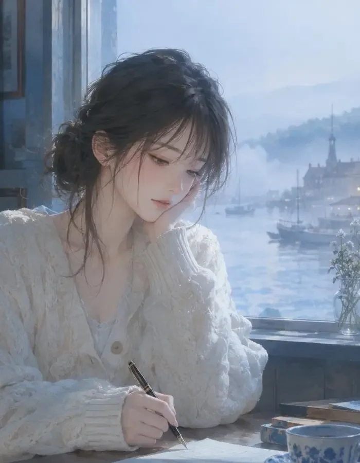 沈栀角色插画 - 花魁 · 第 1 位｜糖心VLOg花魁榜